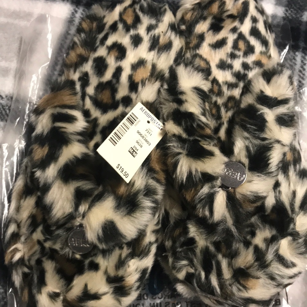 Fuzzy slippers